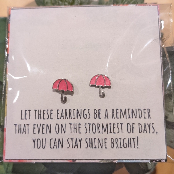 Umbrella earrings - Picture 1 of 1